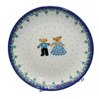 Talerz obiadowy mniejszy Ø24cm II Gatunek dek. U5189X Misie